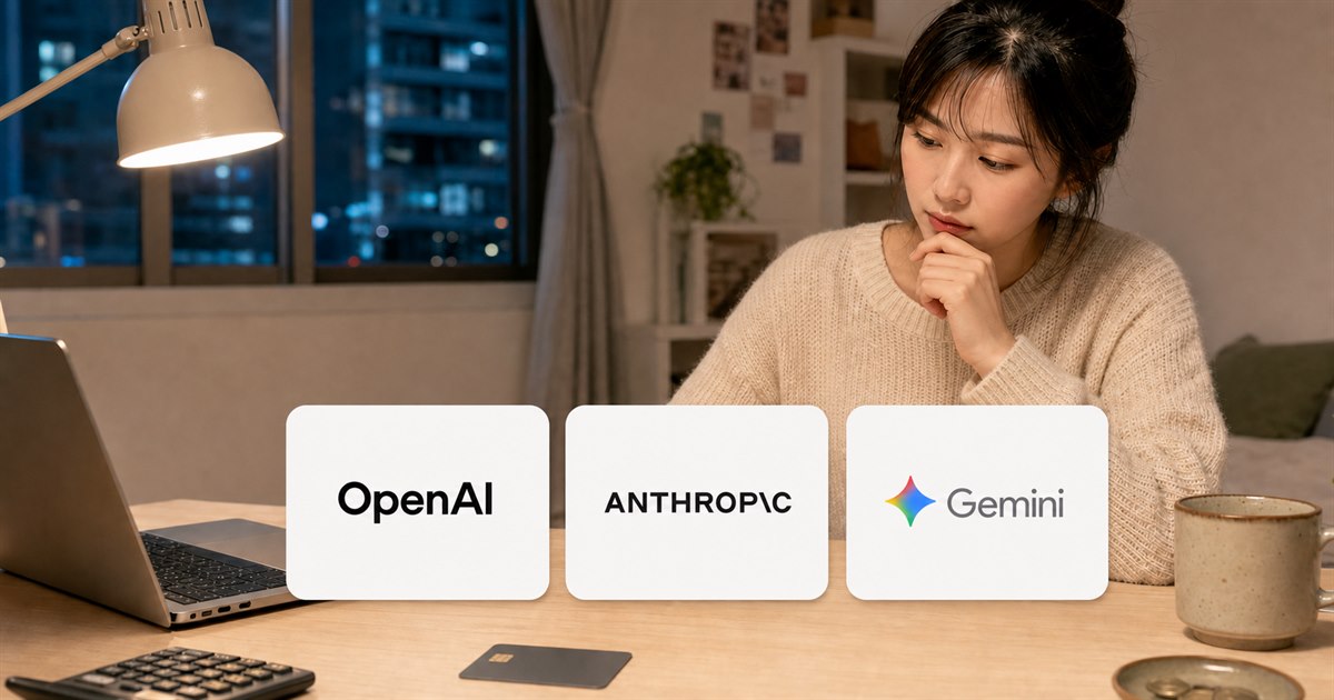 AI 訂閱刷哪張信用卡最划算？ChatGPT、Claude、Gemini 場景對應攻略 2026