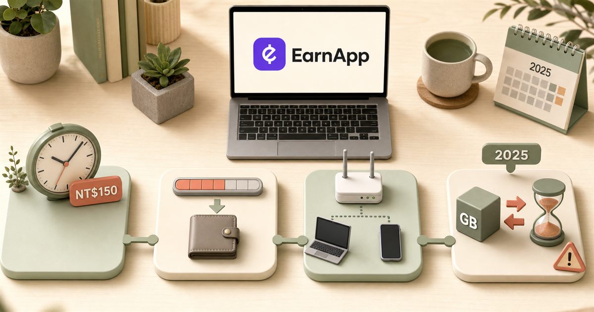 計時型掛機工具怎麼評估：4 個判斷維度 + EarnApp 2025 改制案例